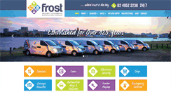 Desktop Screenshot of frostsecurity.com.au
