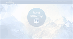 Desktop Screenshot of frostsecurity.com